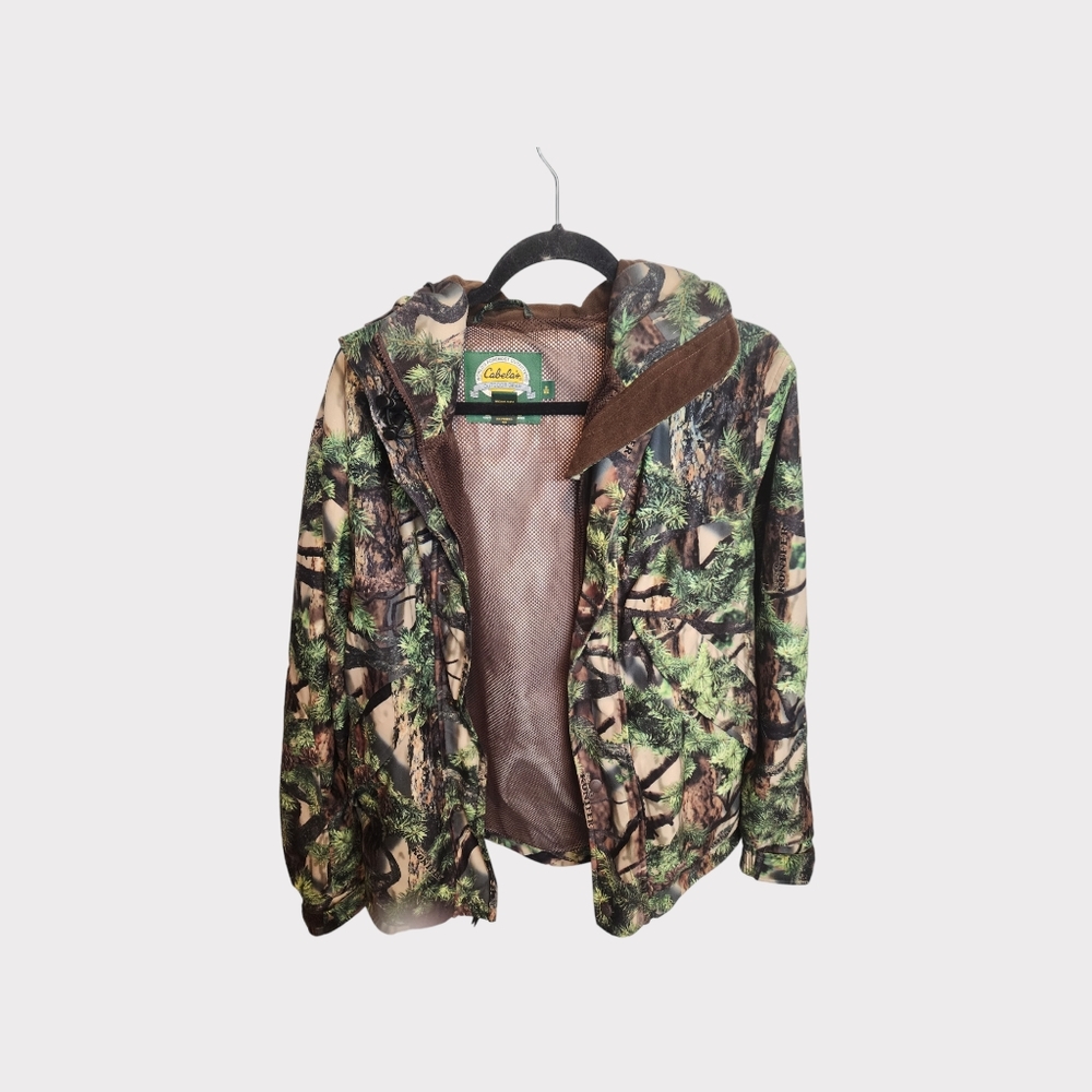 Cabelas dry plus camo coat size small free ship hunting outdoors